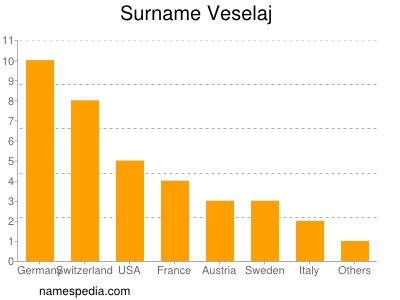 Familiennamen Veselaj