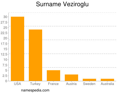 Familiennamen Veziroglu