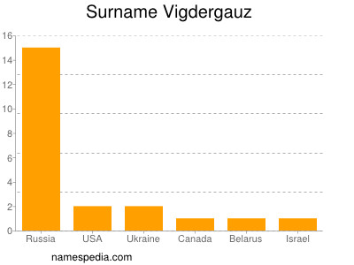 Familiennamen Vigdergauz