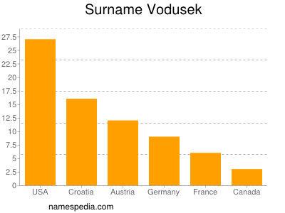 Familiennamen Vodusek