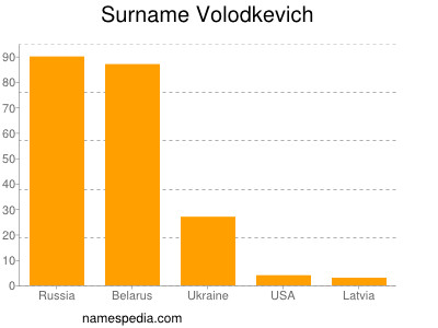 Surname Volodkevich