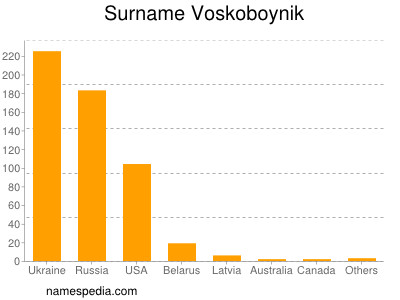 Familiennamen Voskoboynik