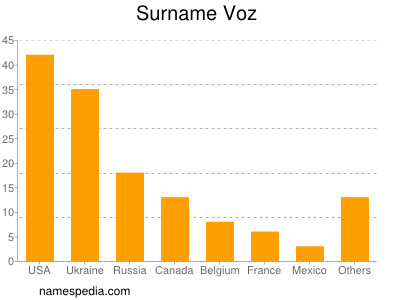 Familiennamen Voz