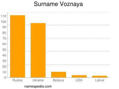 Familiennamen Voznaya