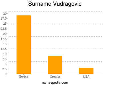 Familiennamen Vudragovic