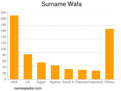 Familiennamen Wafa