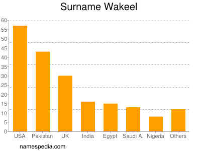 Familiennamen Wakeel