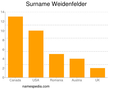 Surname Weidenfelder