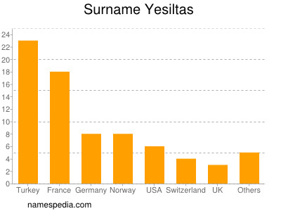 Familiennamen Yesiltas