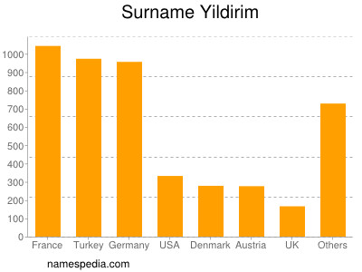 Surname Yildirim