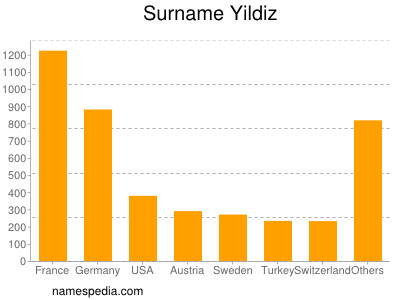 Familiennamen Yildiz