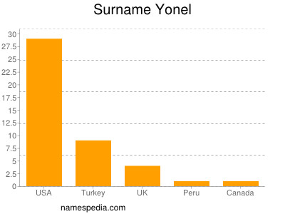 Familiennamen Yonel