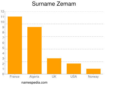 Surname Zemam