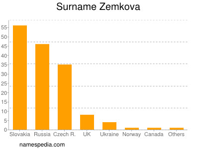 Familiennamen Zemkova