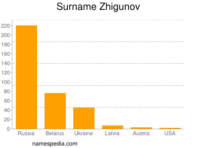 Familiennamen Zhigunov