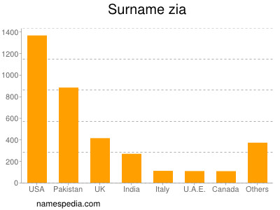 Familiennamen Zia