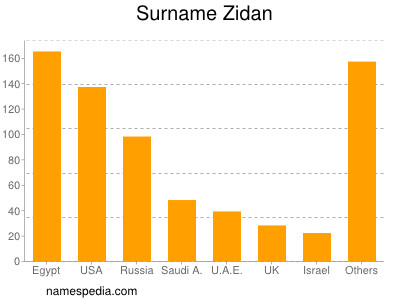 Familiennamen Zidan