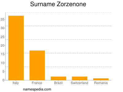 Surname Zorzenone