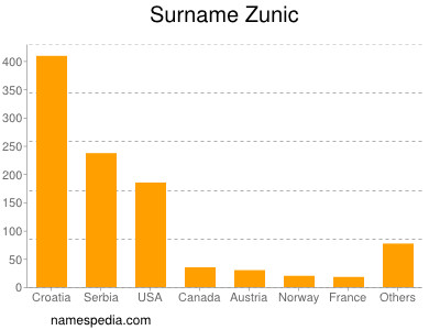 Surname Zunic