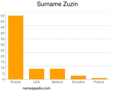 Surname Zuzin