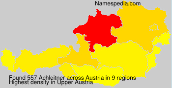 Surname Achleitner in Austria Surname Achleitner in Austria