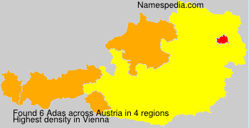 Surname Adas in Austria Surname Adas in Austria