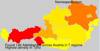 Surname Adelsberger in Austria Surname Adelsberger in Austria