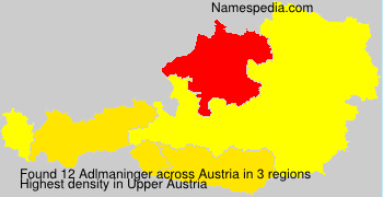 Surname Adlmaninger in Austria Surname Adlmaninger in Austria