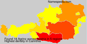 Surname Agrinz in Austria Surname Agrinz in Austria