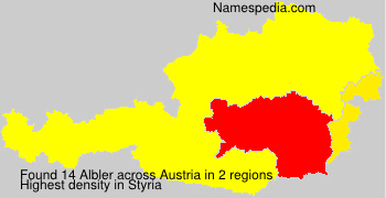 Surname Albler in Austria