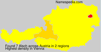 Surname Alsch in Austria Surname Alsch in Austria