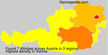 Surname Altinbas in Austria Surname Altinbas in Austria