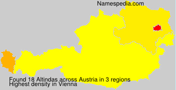Surname Altindas in Austria Surname Altindas in Austria