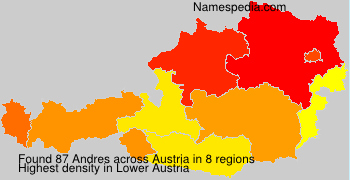 Surname Andres in Austria Surname Andres in Austria