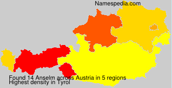 Surname Anselm in Austria Surname Anselm in Austria