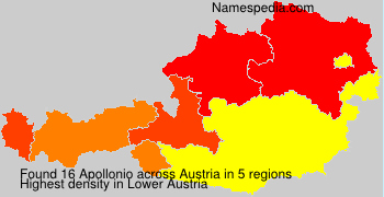 Surname Apollonio in Austria Surname Apollonio in Austria