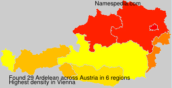 Surname Ardelean in Austria Surname Ardelean in Austria