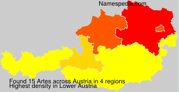 Surname Artes in Austria Surname Artes in Austria