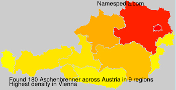 Surname Aschenbrenner in Austria