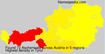 Surname Aschenwald in Austria Surname Aschenwald in Austria