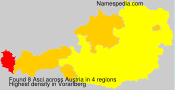 Surname Asci in Austria Surname Asci in Austria