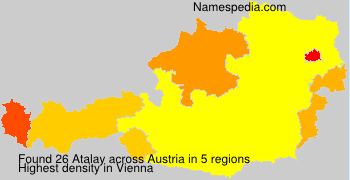Surname Atalay in Austria Surname Atalay in Austria