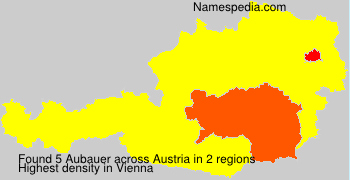 Surname Aubauer in Austria Surname Aubauer in Austria