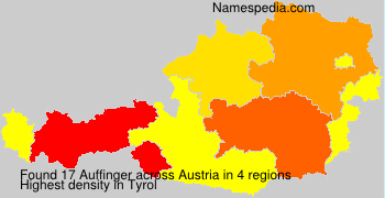 Surname Auffinger in Austria Surname Auffinger in Austria