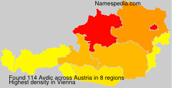 Surname Avdic in Austria Surname Avdic in Austria