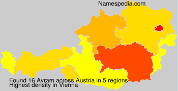 Surname Avram in Austria Surname Avram in Austria