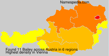 Surname Bailey in Austria Surname Bailey in Austria