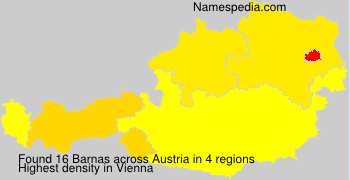 Surname Barnas in Austria Surname Barnas in Austria