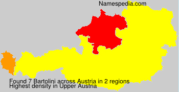 Surname Bartolini in Austria Surname Bartolini in Austria