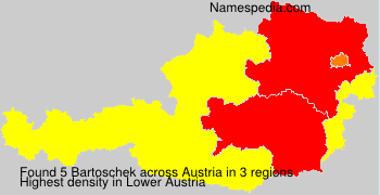 Surname Bartoschek in Austria Surname Bartoschek in Austria